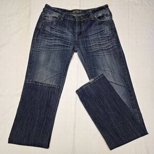 Classic Blue Straight Leg Women's Jeans
